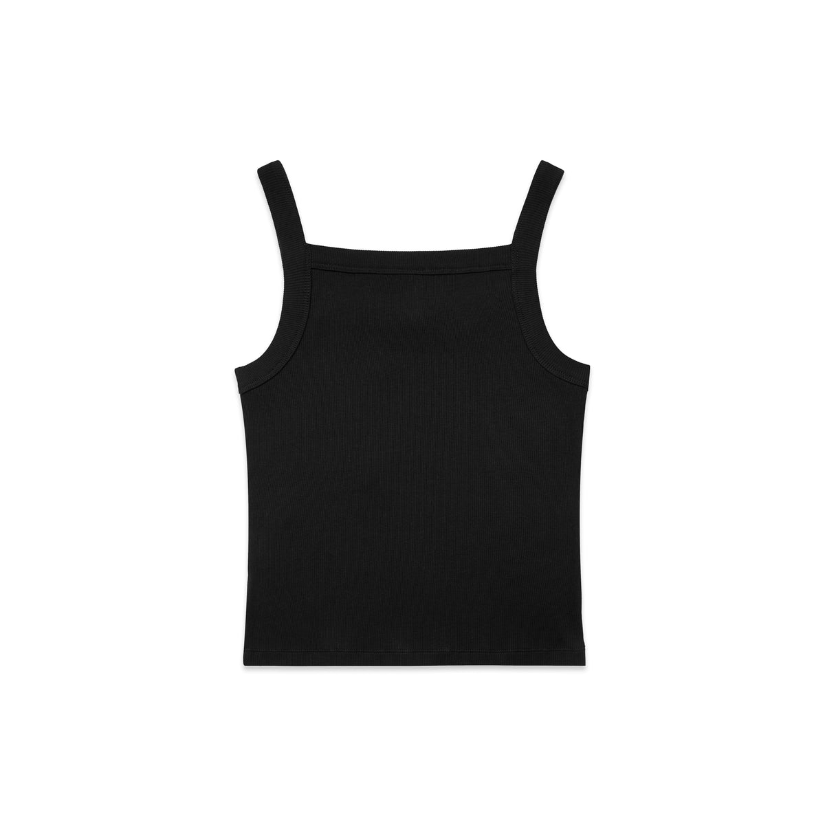 Wo's Organic Collegiate Tank 4097 - Black - Back