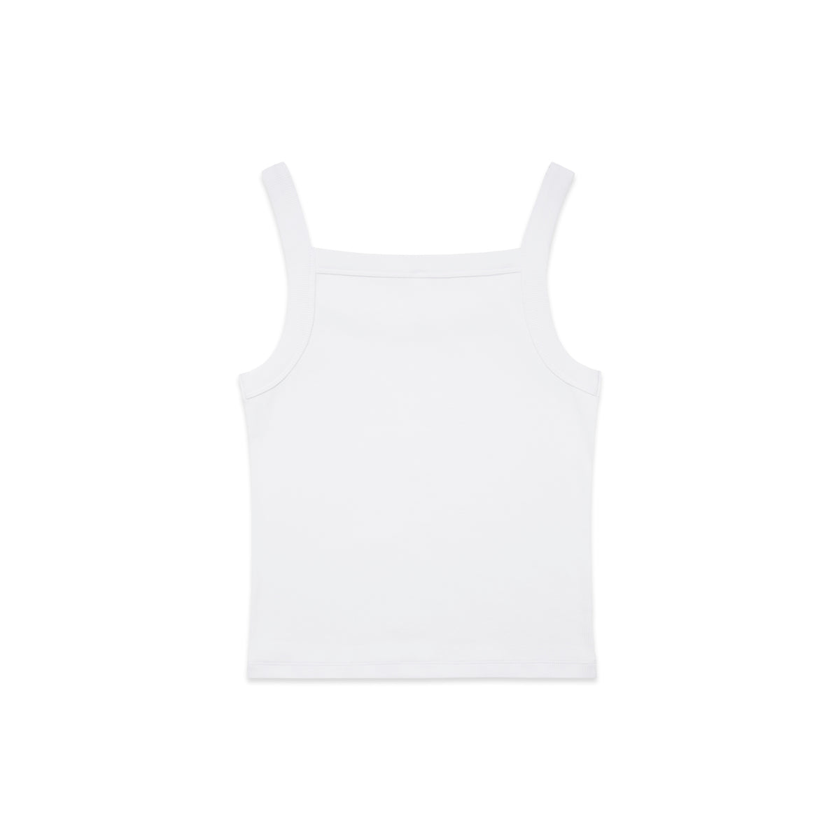 Wo's Organic Collegiate Tank 4097 - White - Back