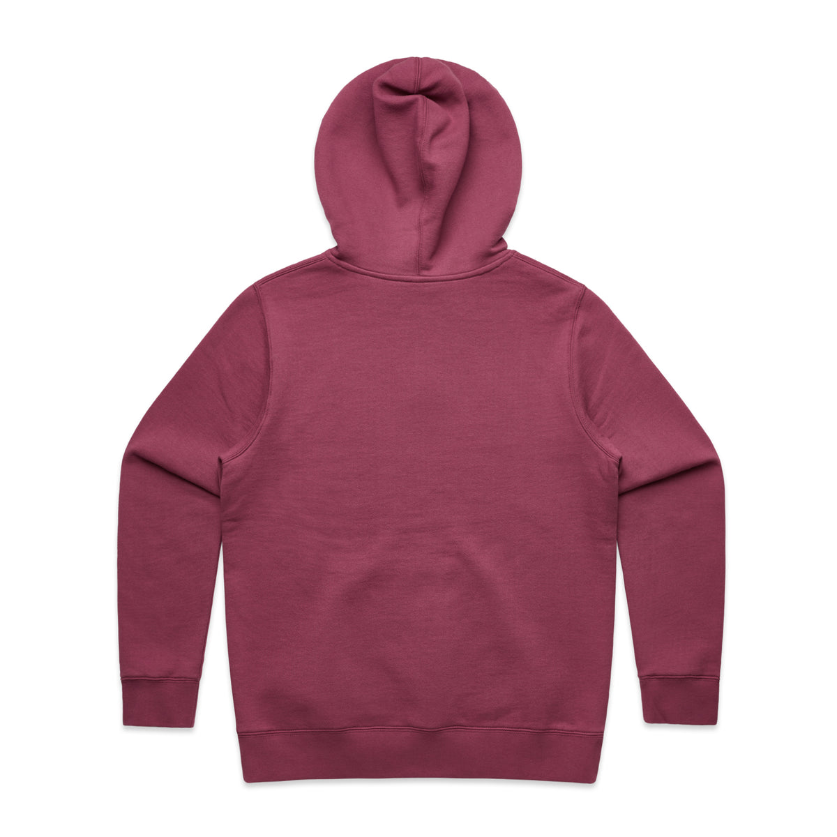Wo's Stencil Hood 4102S - Berry - Back