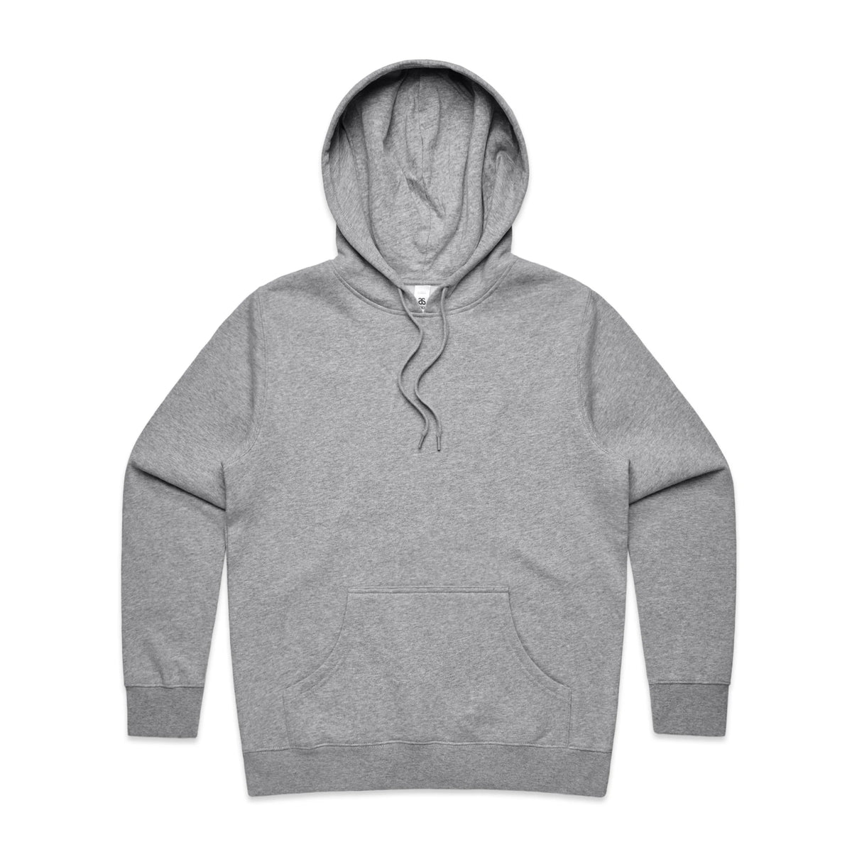 Wo's Stencil Hood 4102 - Grey Marle - Front