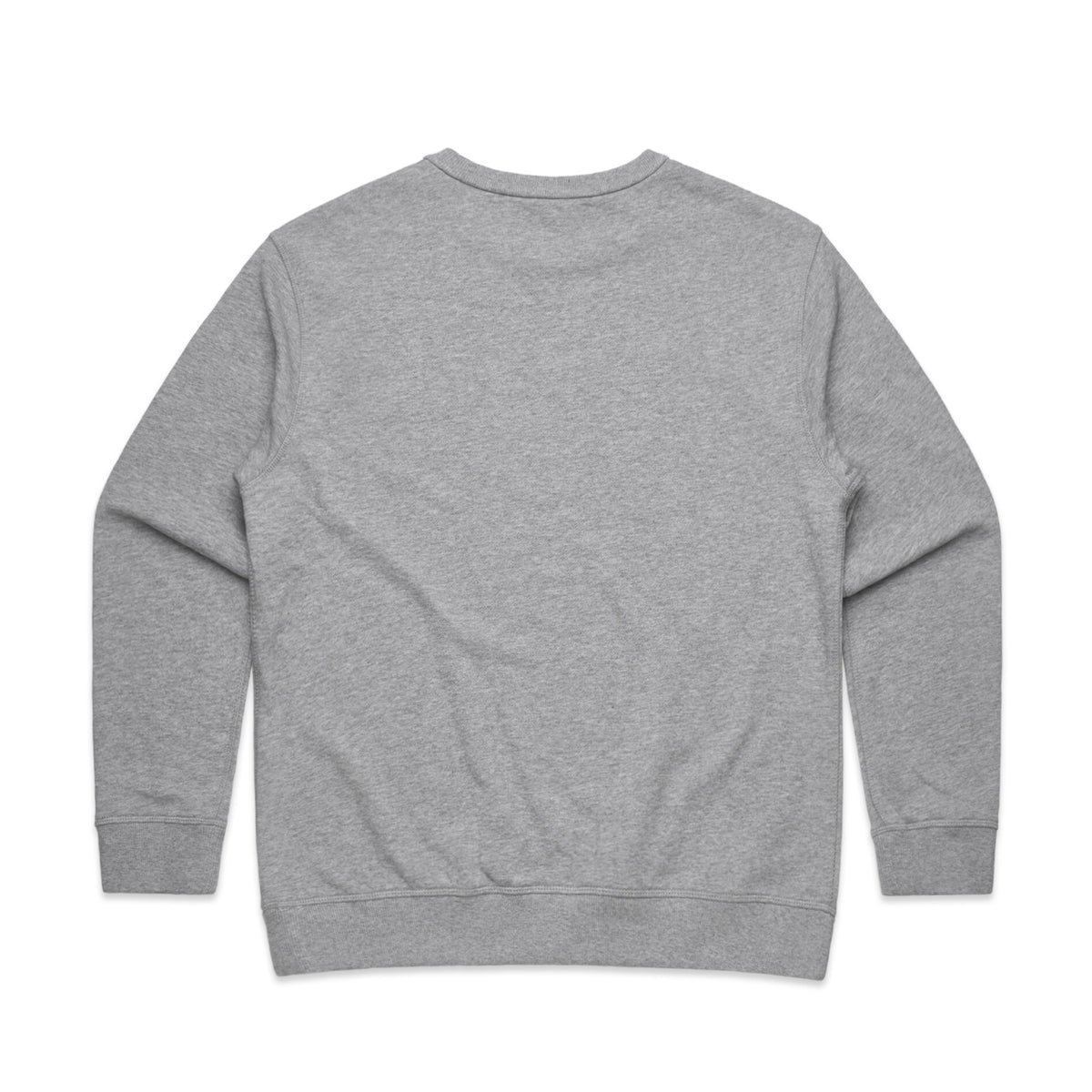 Wo's Premium Crew 4121S - Grey Marle - Back