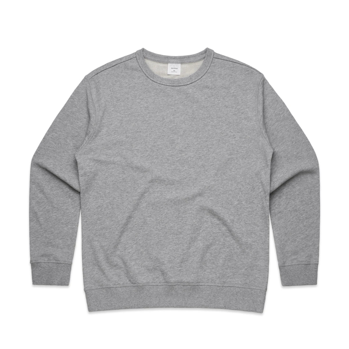 Wo's Premium Crew 4121S - Grey Marle - Front