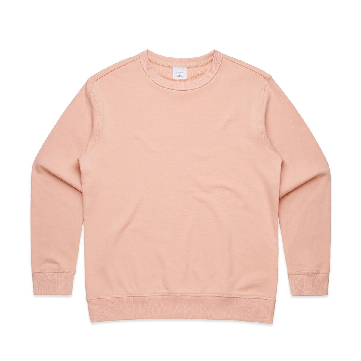 Wo's Premium Crew 4121S - Pale Pink - Front