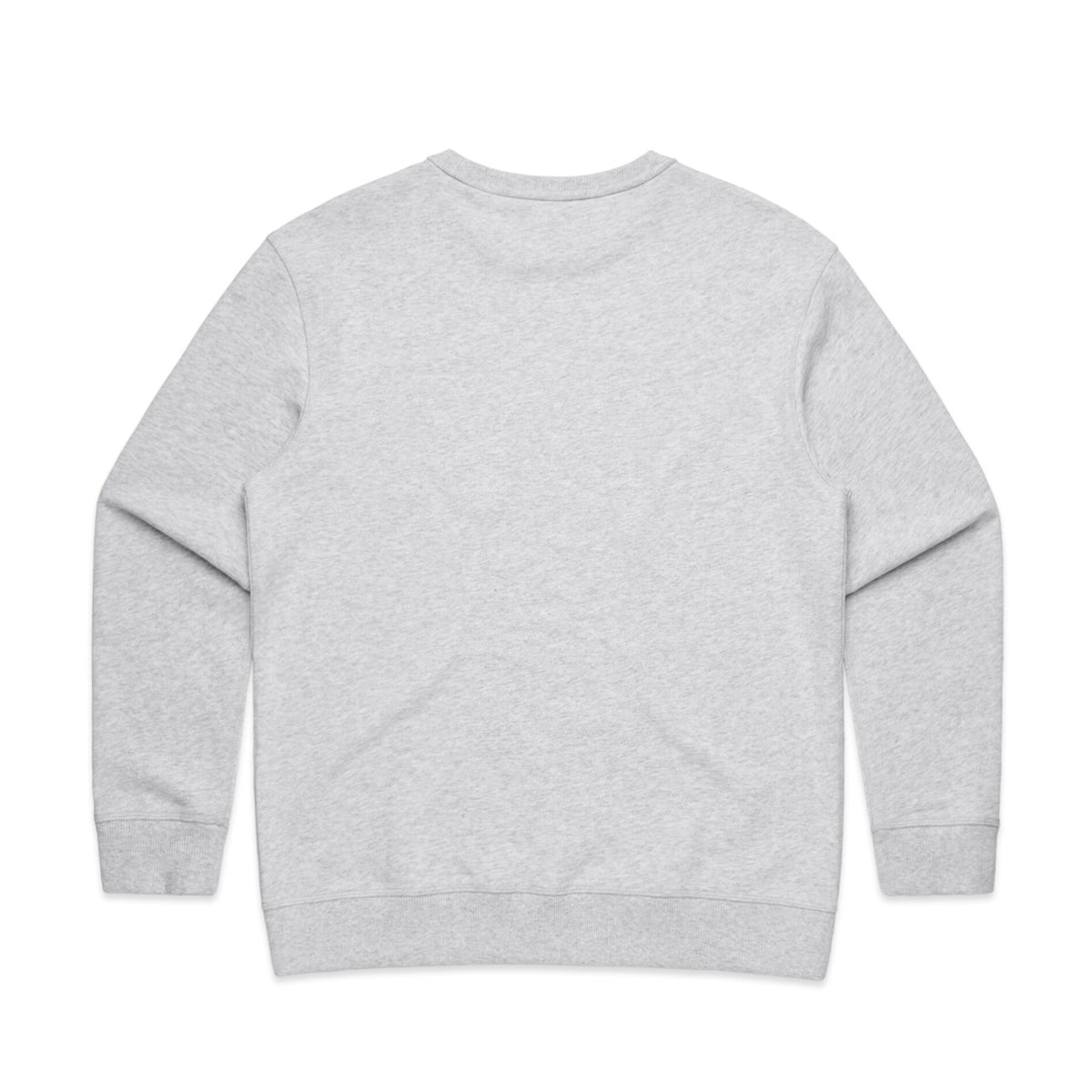 Wo's Premium Crew 4121S - White Marle - Back