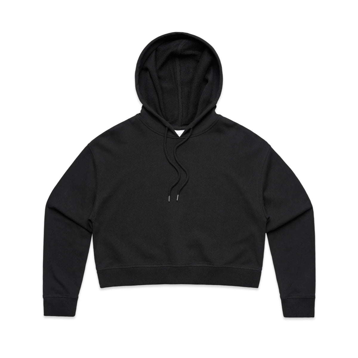 Wo's Crop Hood 4122S - Black - Front