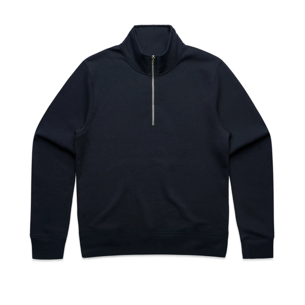 Wo's Stencil Half Zip Crew 4125 - Navy - Front