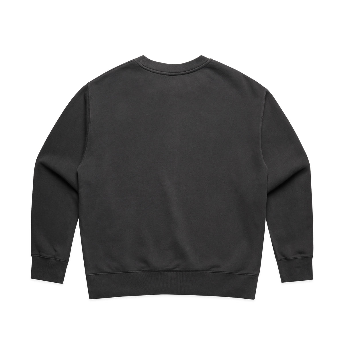 Wo's Relax Faded Crew 4165 - Faded Black - Back