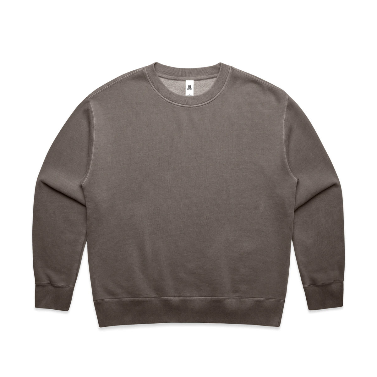 Wo's Relax Faded Crew 4165 - Faded Grey - Front