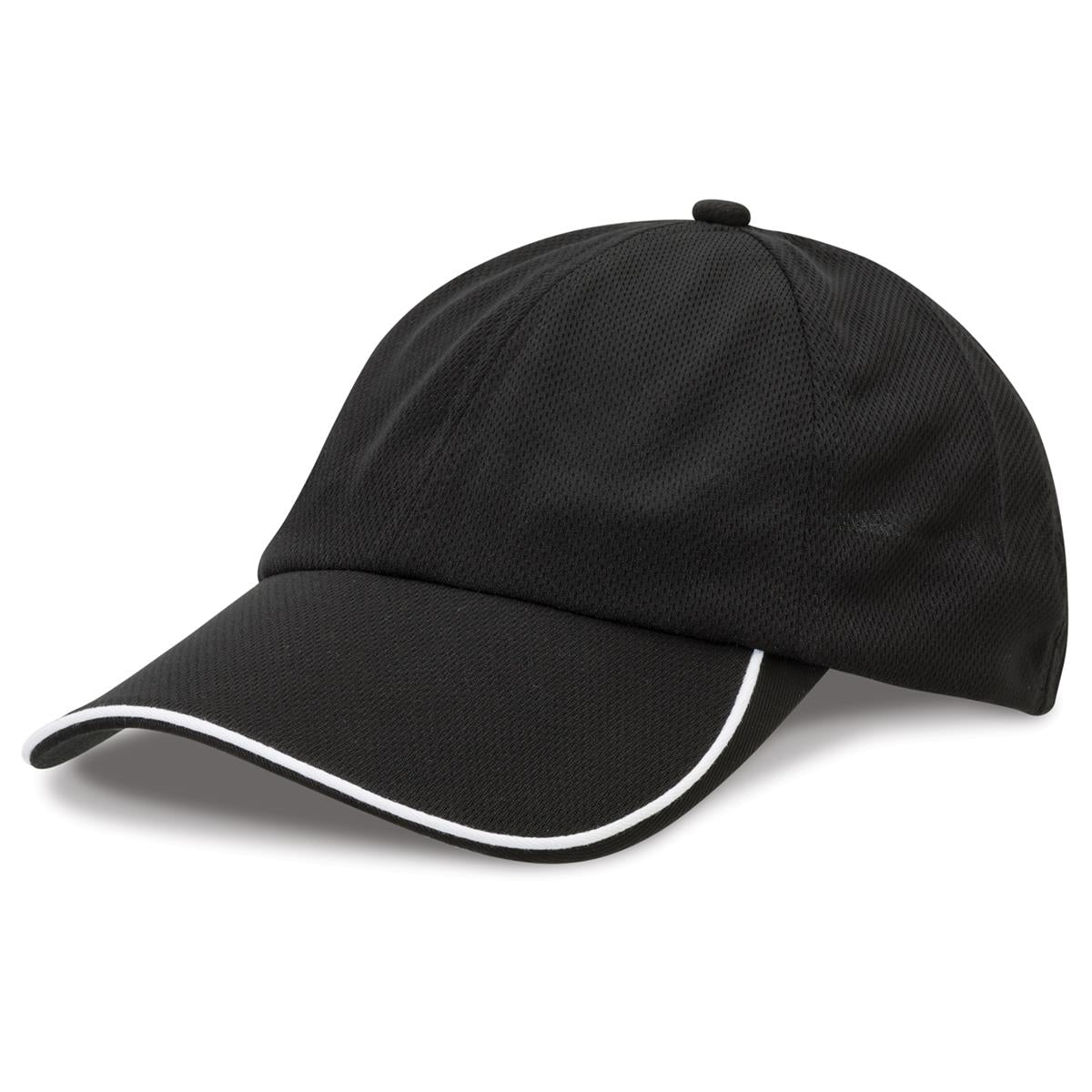 Cool Dry Cap - Black / Black - Front