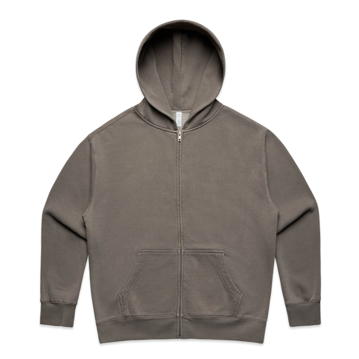 Wo's Relax Faded Zip Hood 4170 - Faded Grey - Front