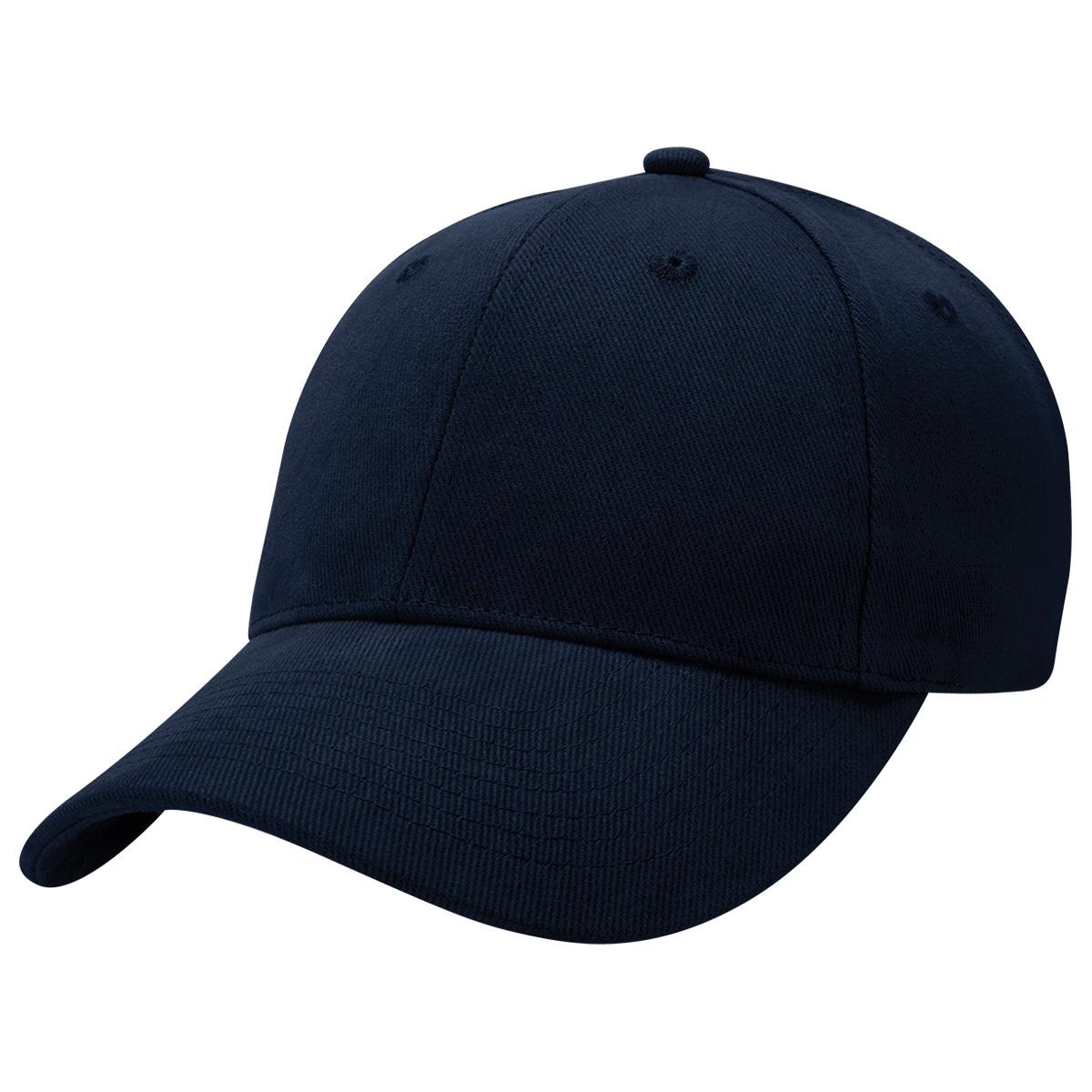 Heavy Brushed Cotton Cap - Navy