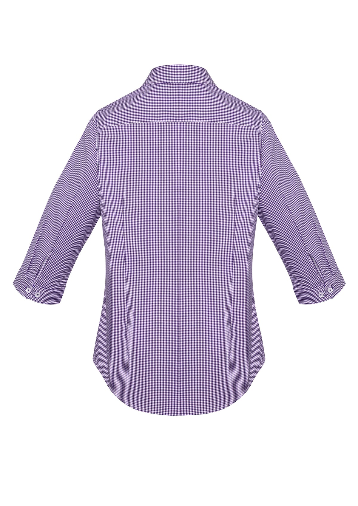 Newport Womens 3/4 Sleeve Shirt - Purple Reign - Back