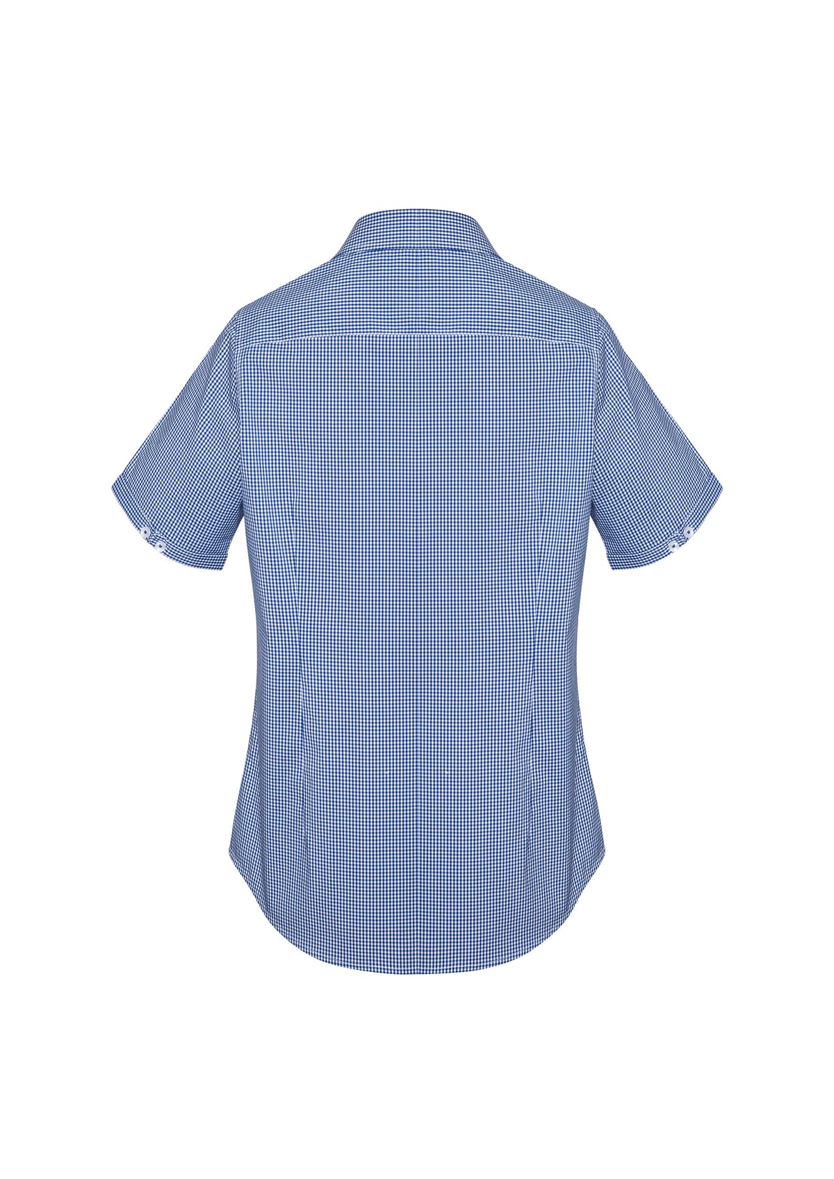 Newport Womens Short Sleeve Shirt - French Navy - Back