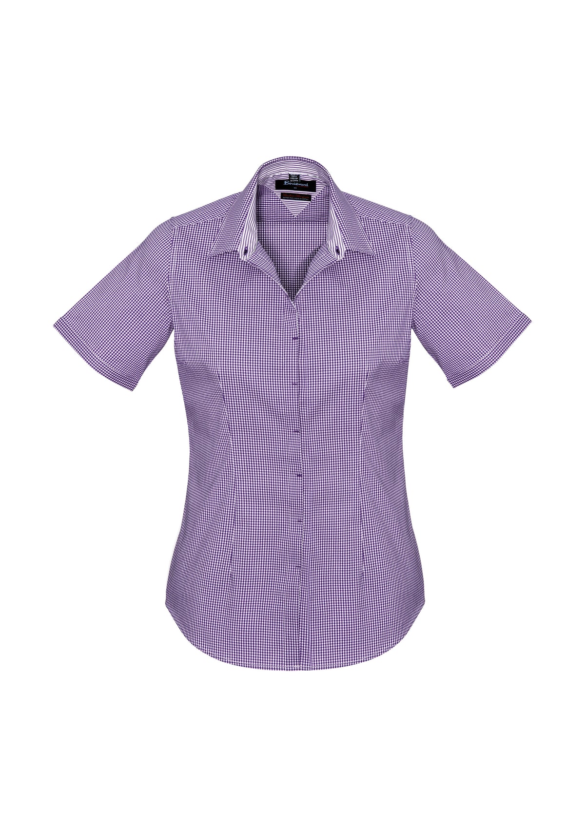 Newport Womens Short Sleeve Shirt - Purple Reign - Front