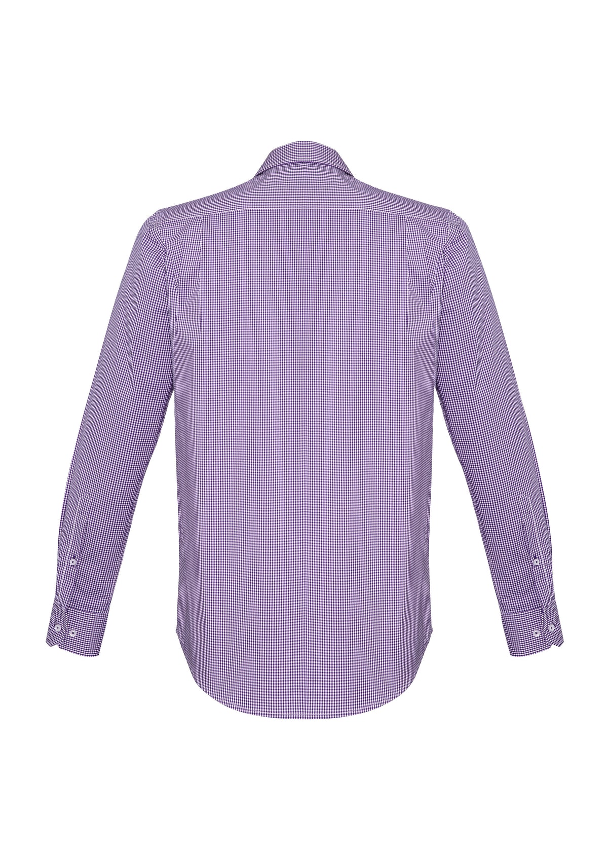 Newport Mens Long Sleeve Shirt - Purple Reign - Back