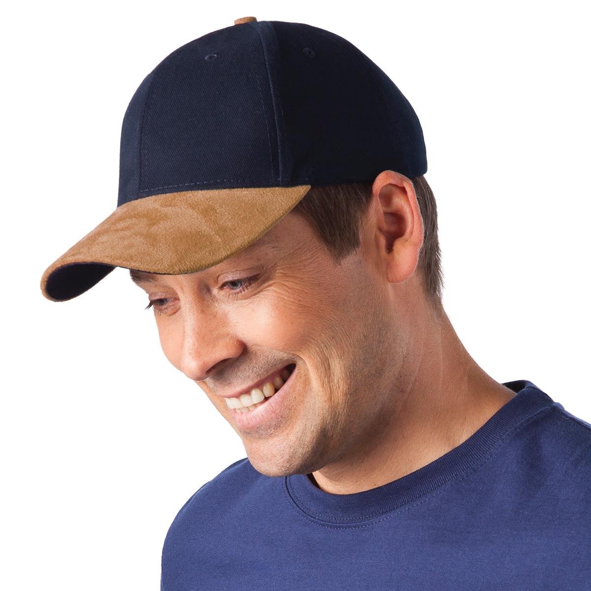 Sueded Peak Cap - view