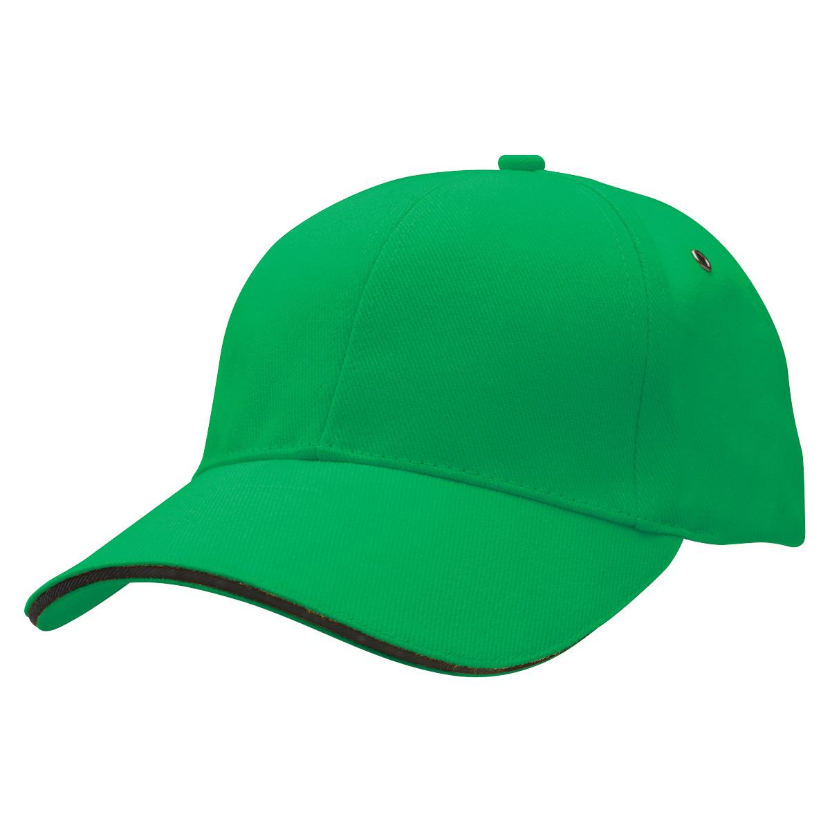 Sandwich Peak Cap - Lime / Black - Front