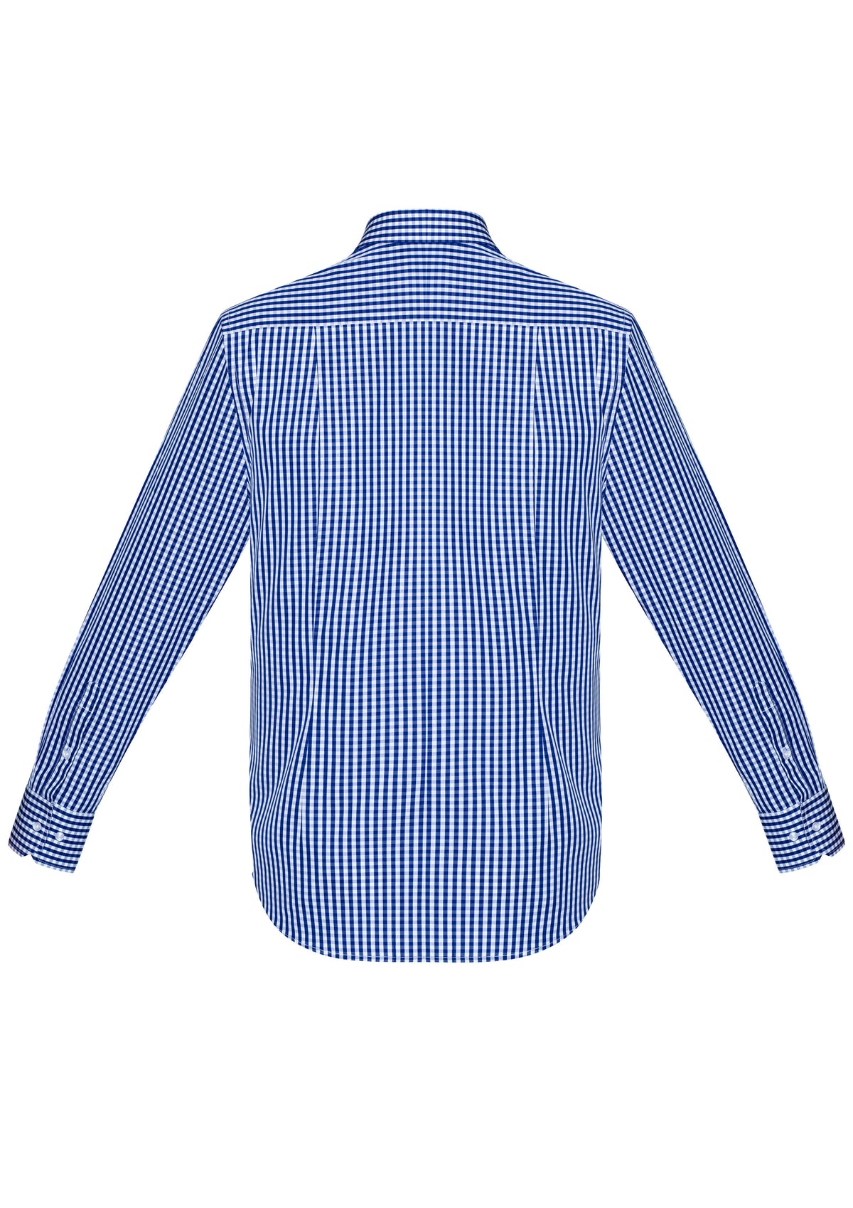 Springfield Mens Long Sleeve Shirt - French Navy - Back
