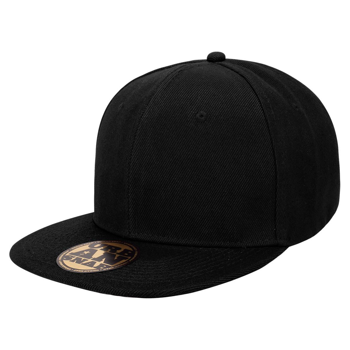 Urban Snapback Cap - Black