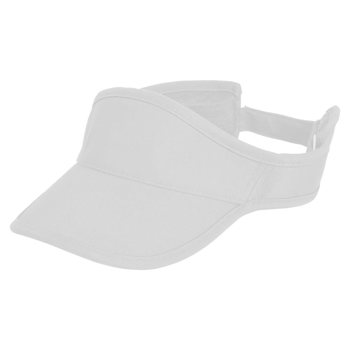 Sports Visor - White - Front