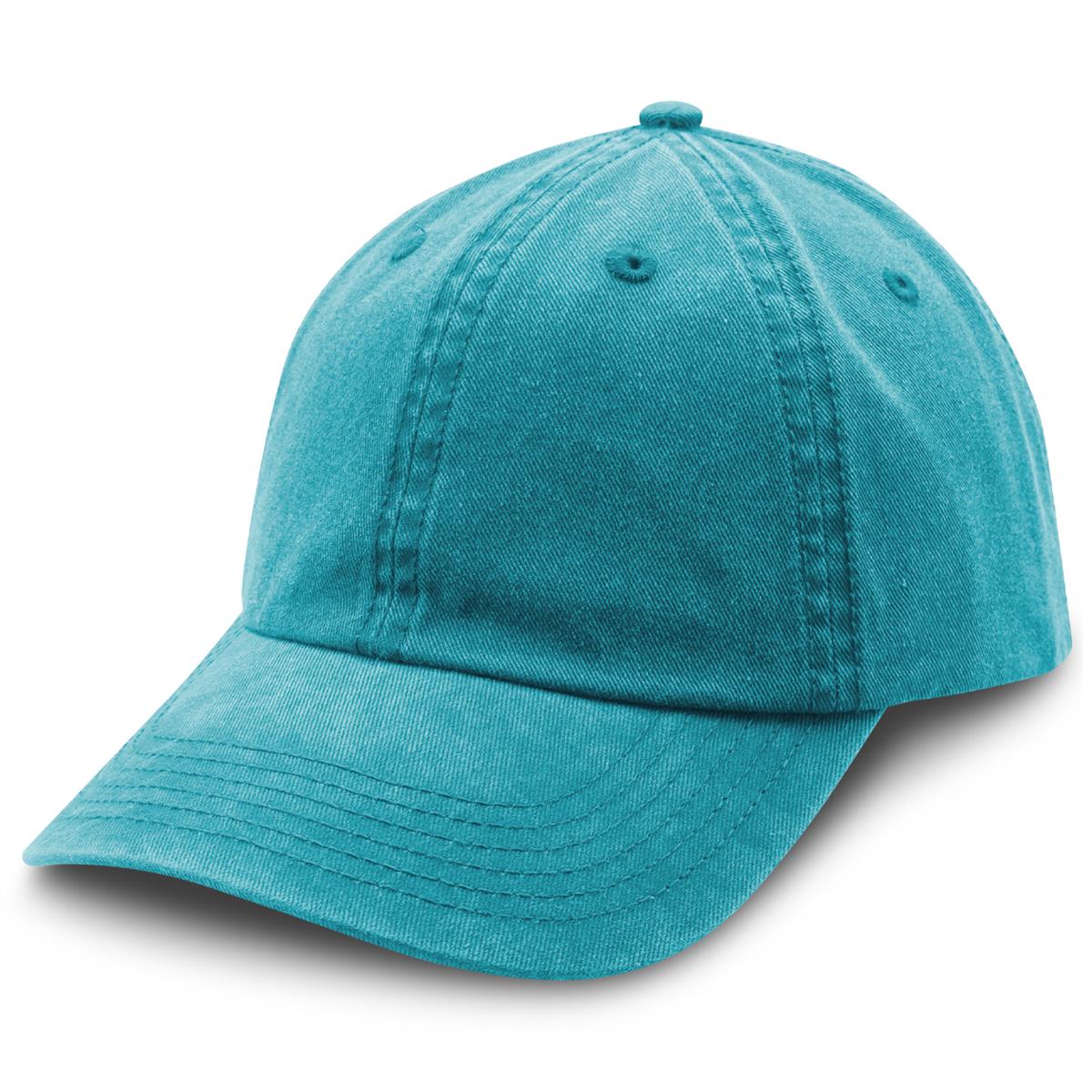 Washed Chino - Aqua - Front