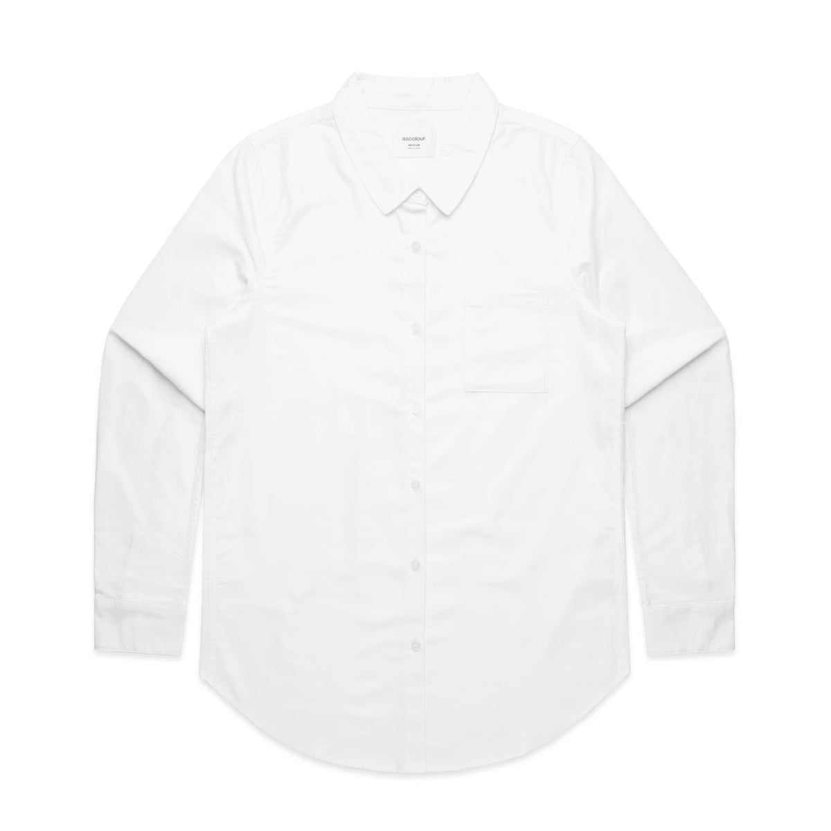 Wo's Oxford Shirt 4401 - White - Front