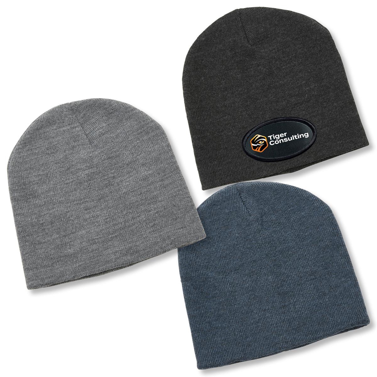 Heather Skull Beanie - view
