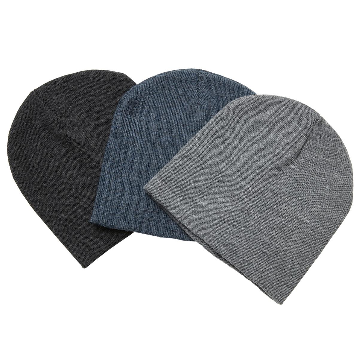 Heather Skull Beanie - view