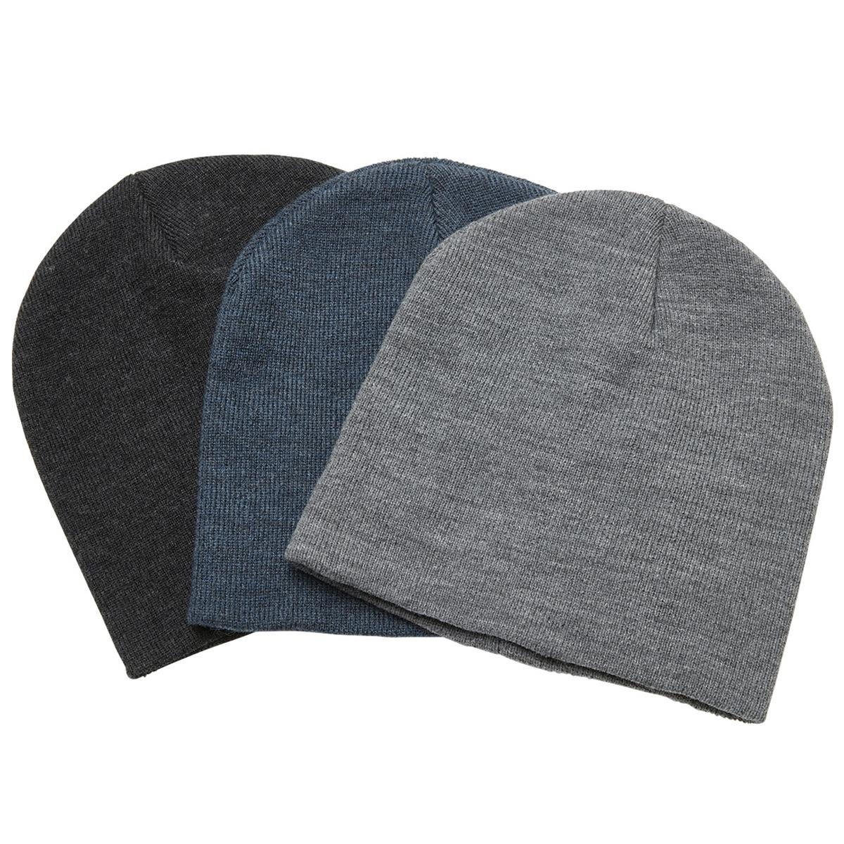 Heather Skull Beanie - view