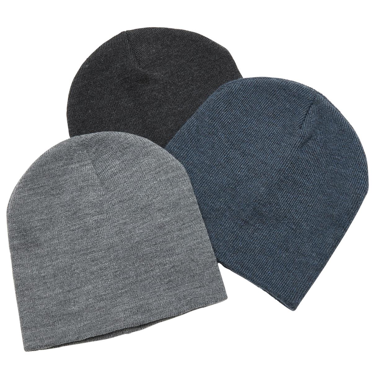 Heather Skull Beanie - view