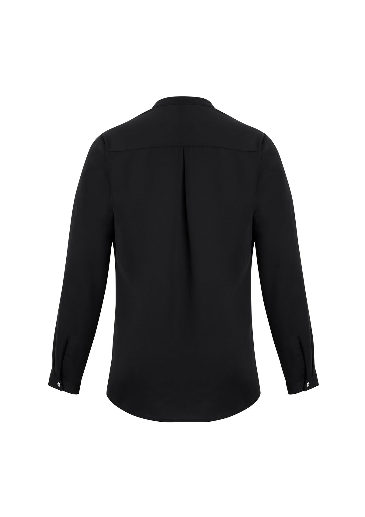 Juliette Womens Long Sleeve Blouse - Black - Back