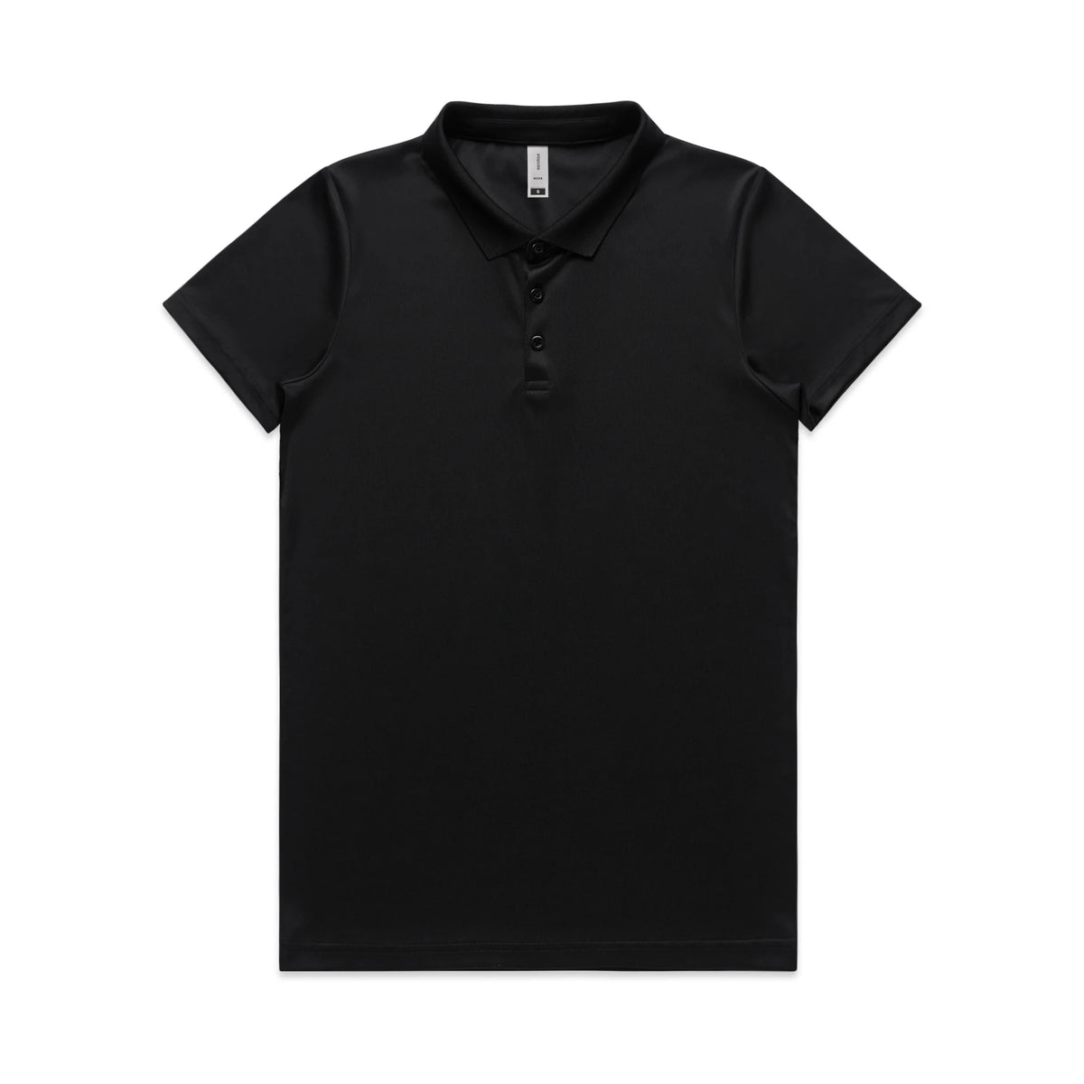 Wo's Active Work Polo 4425 - Black - Front