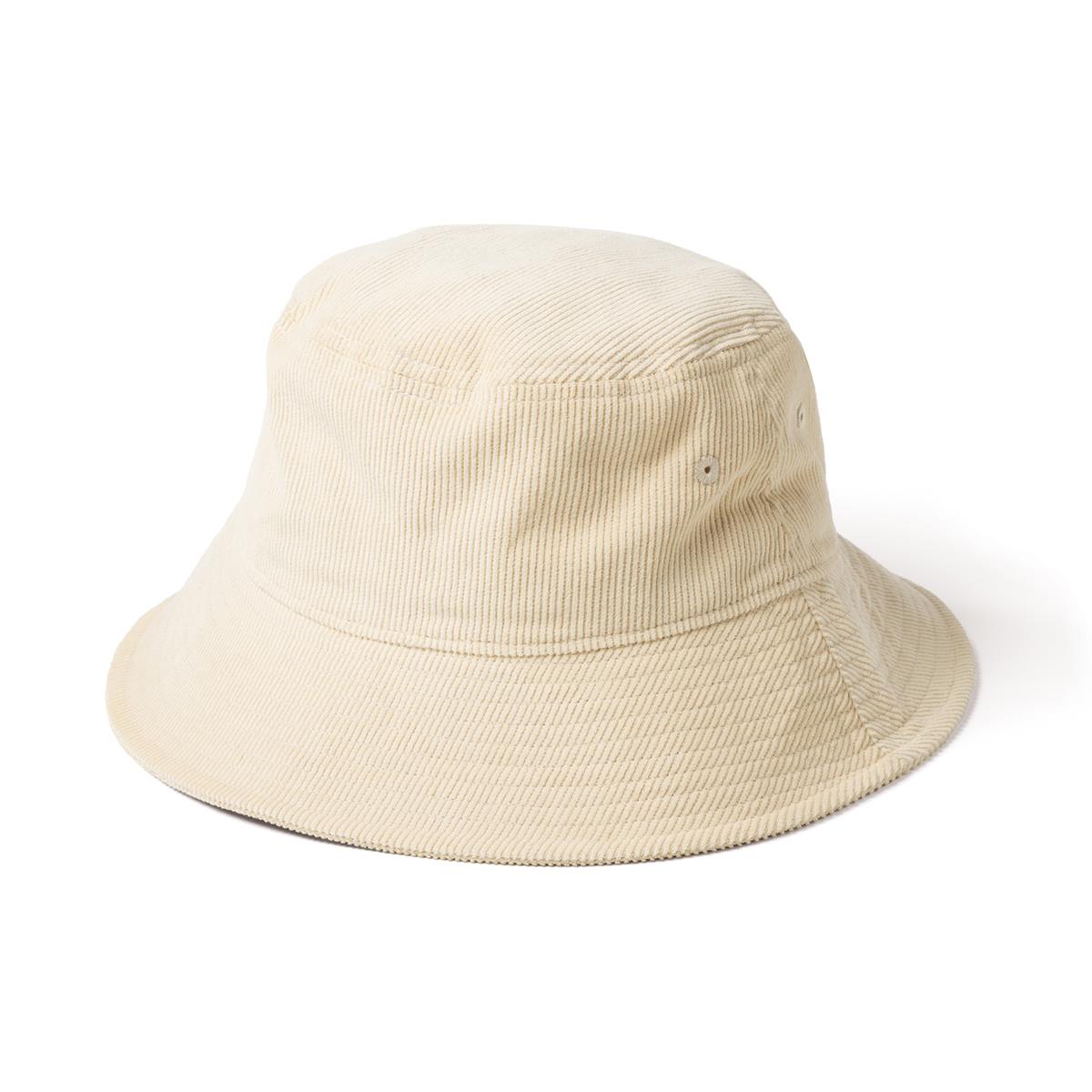 Leroy Cord Bucket Hat - Beige - Front