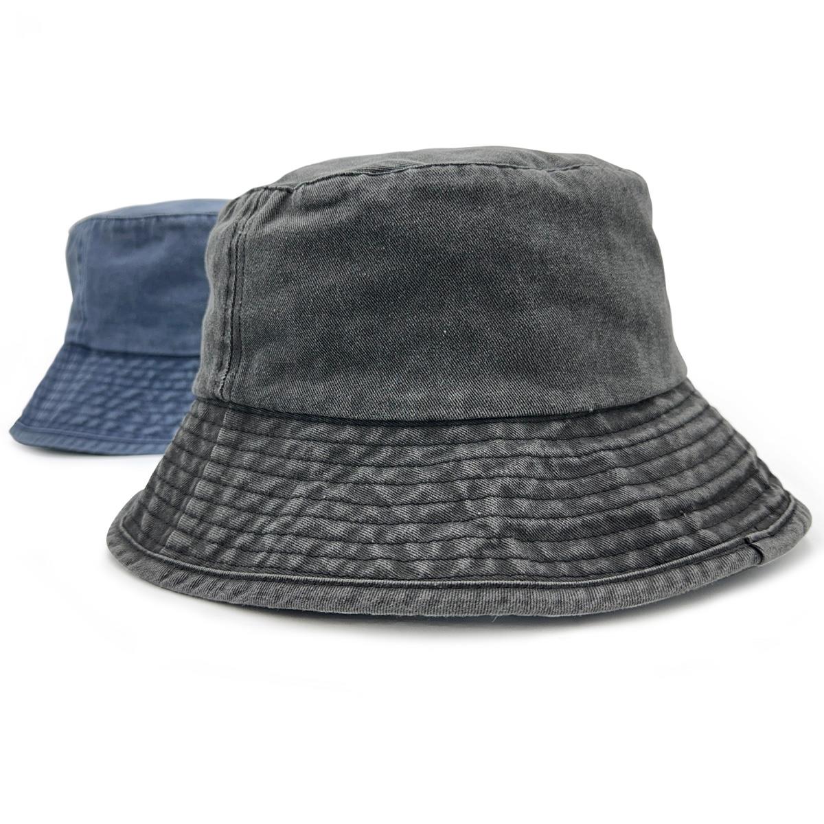 Washed Chino Bucket Hat - view