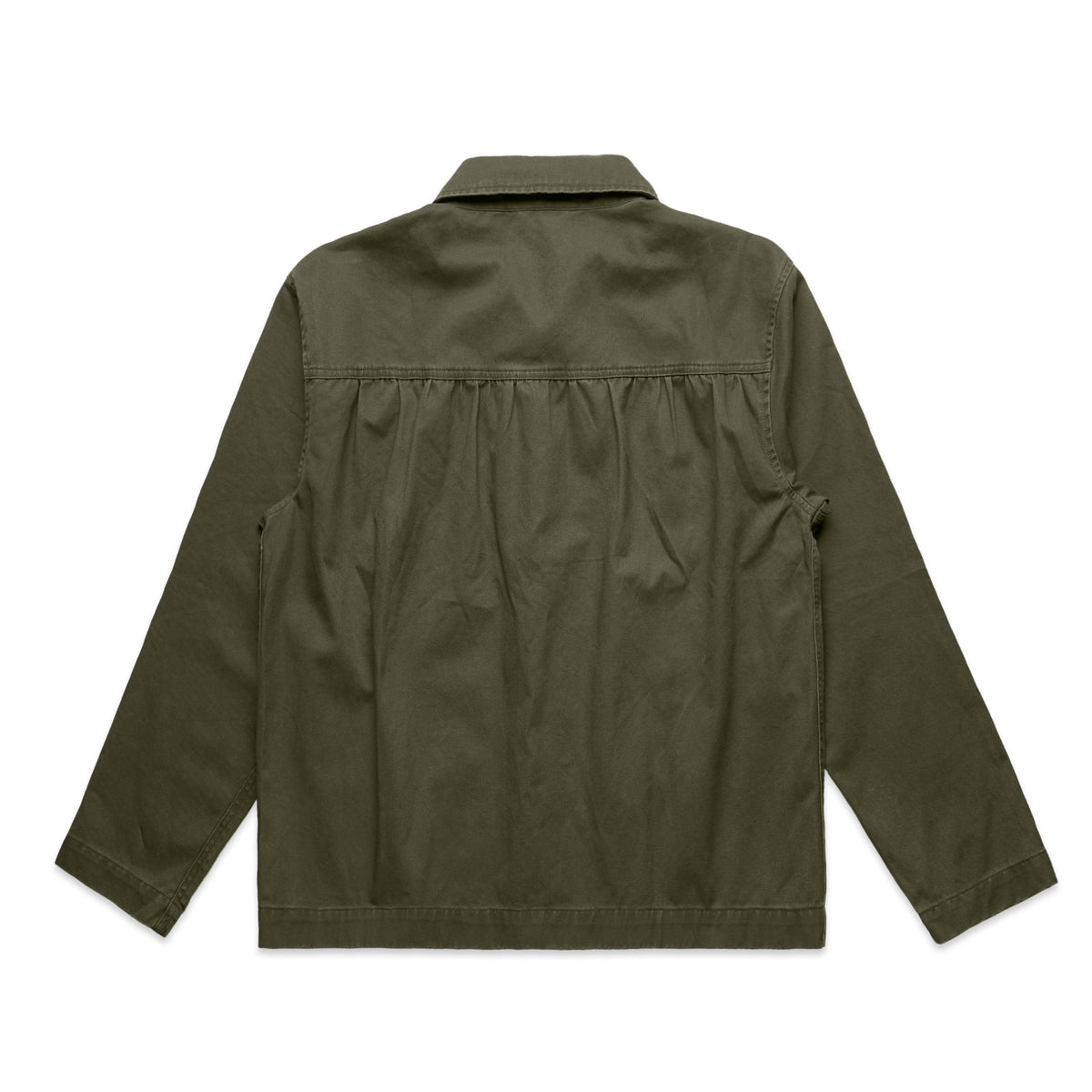 Wo's Chore Jacket 4522 - Army - Back