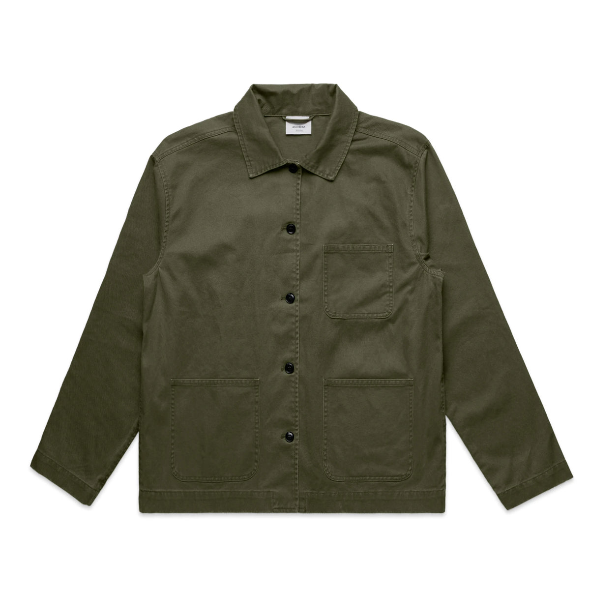 Wo's Chore Jacket 4522 - Army - Front