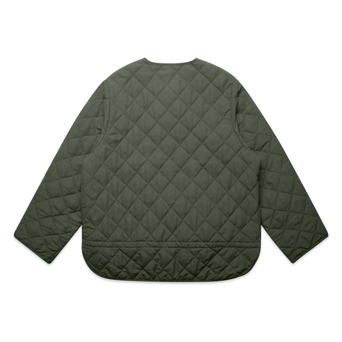 Wo's Quilted Jacket 4525 - Cypress - Back