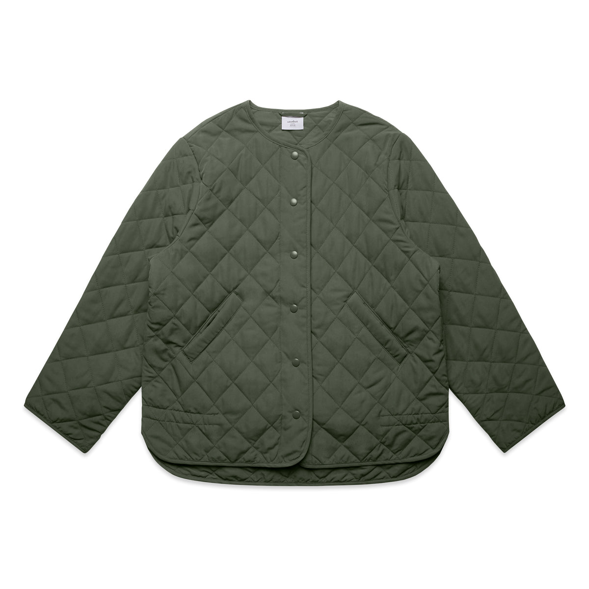 Wo's Quilted Jacket 4525 - Cypress - Front