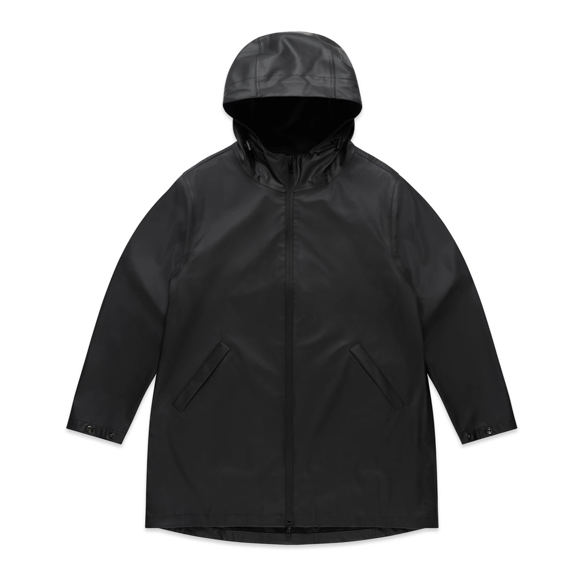 Wo's Rain Jacket 4530 - Black - Front