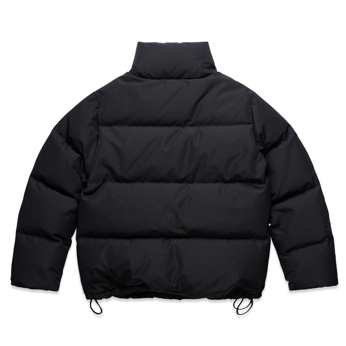 Wo's Puffer Jacket 4591 - Black - Back