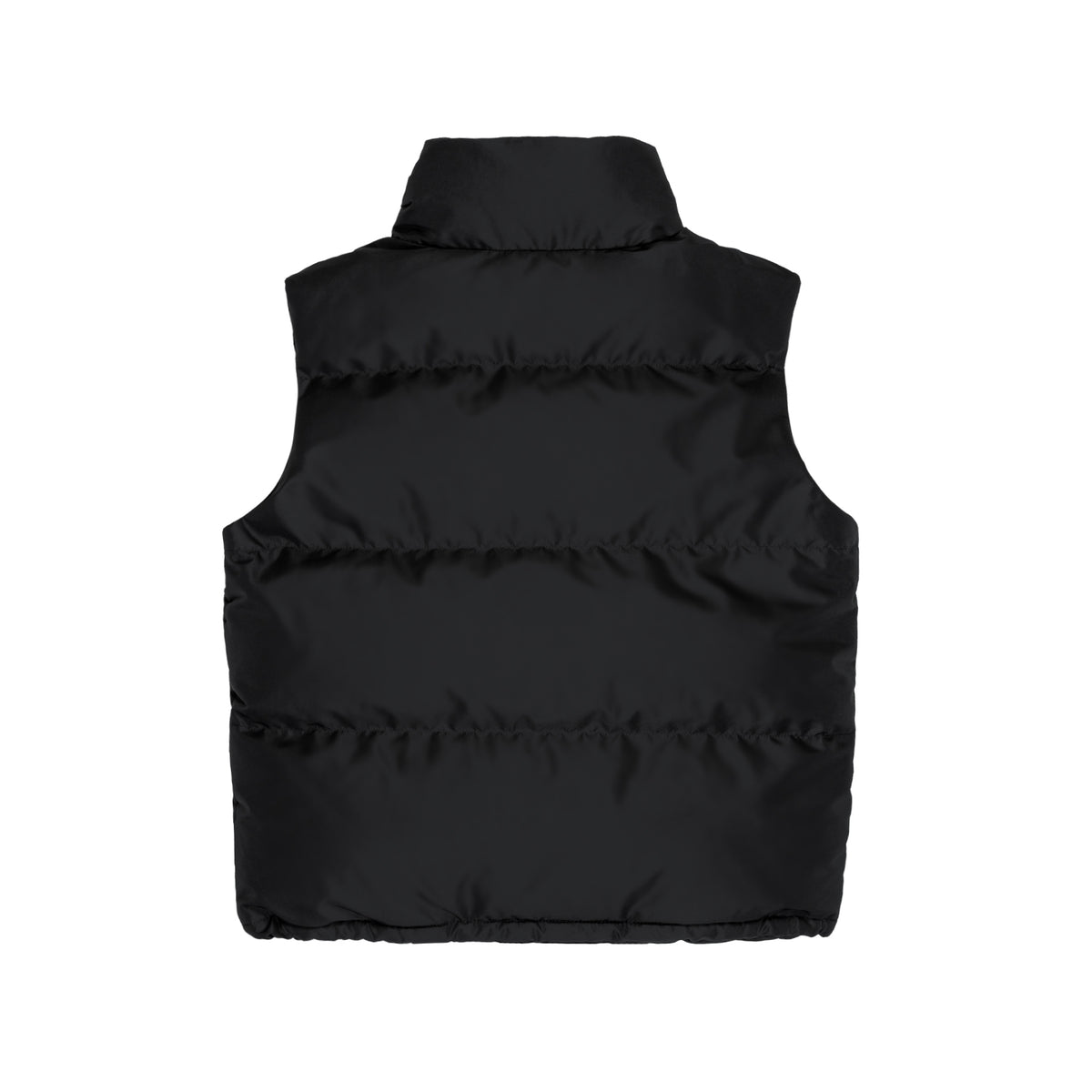 Wo's Puffer Vest 4592 - Black - Back