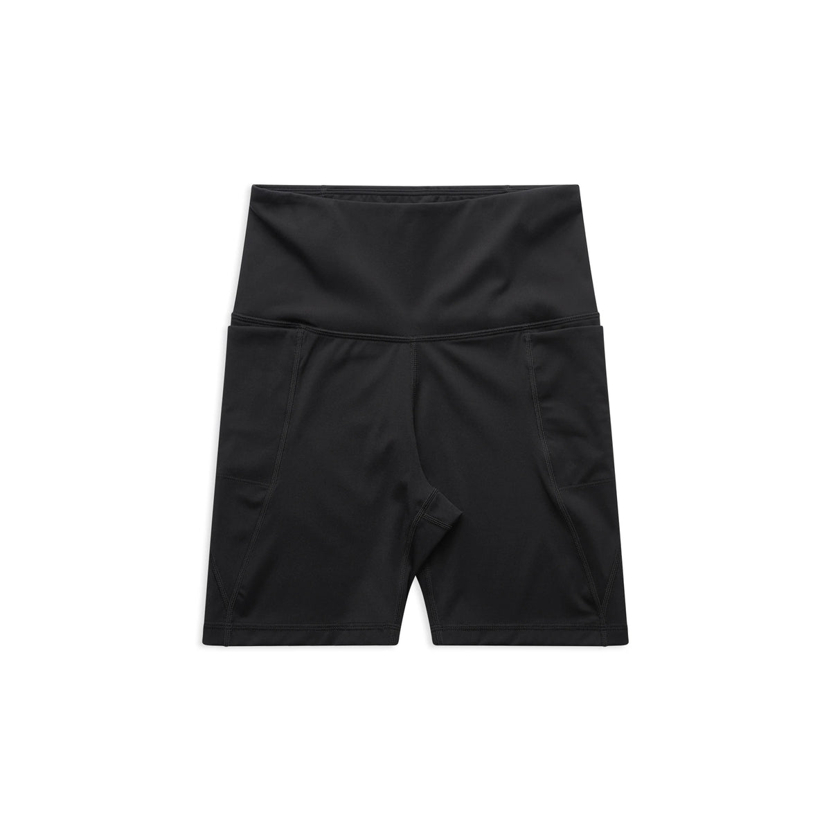 Wo's Active Bike Shorts 4621 - Black - Front