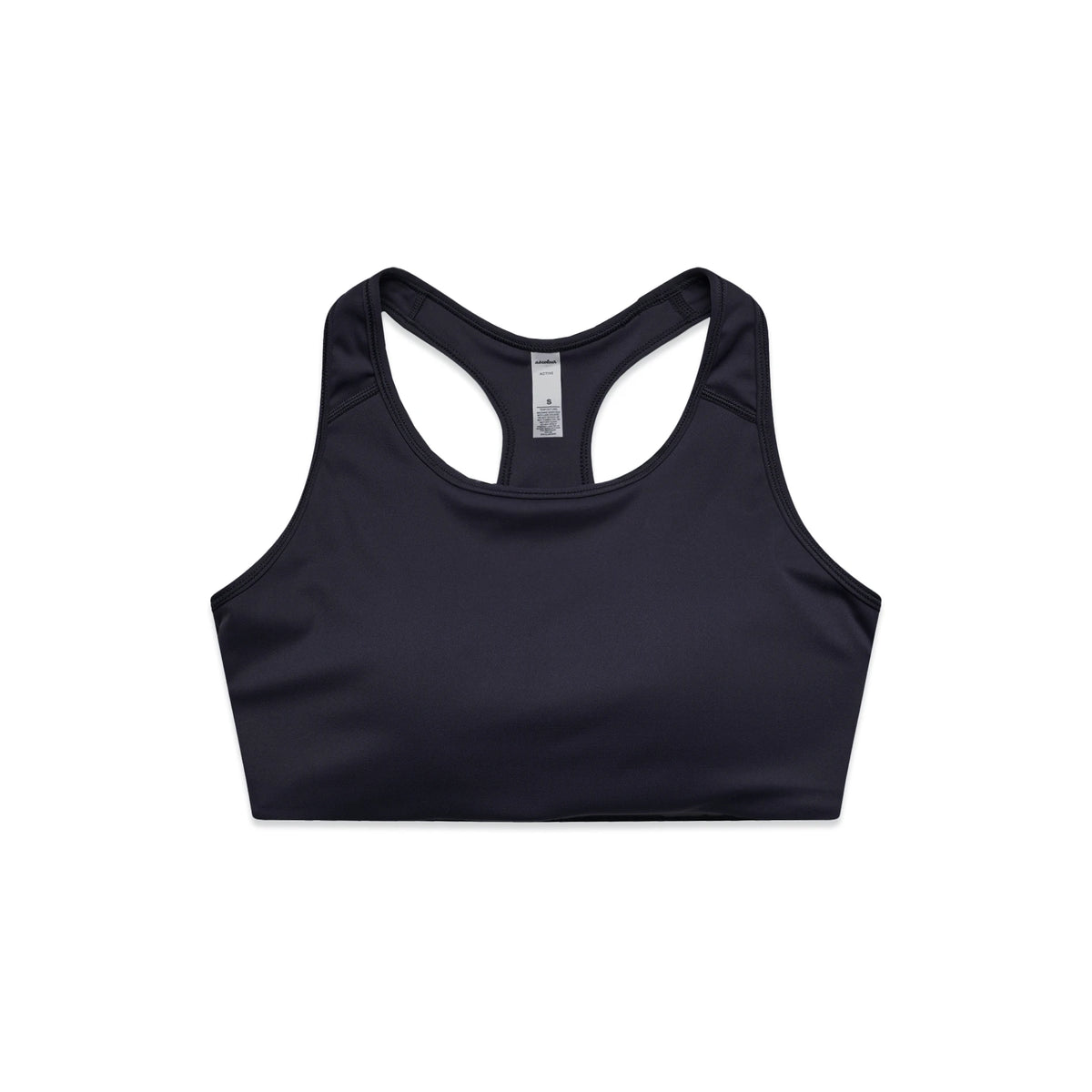Wo's Active Bra Top 4640 - Ink Blue - Front