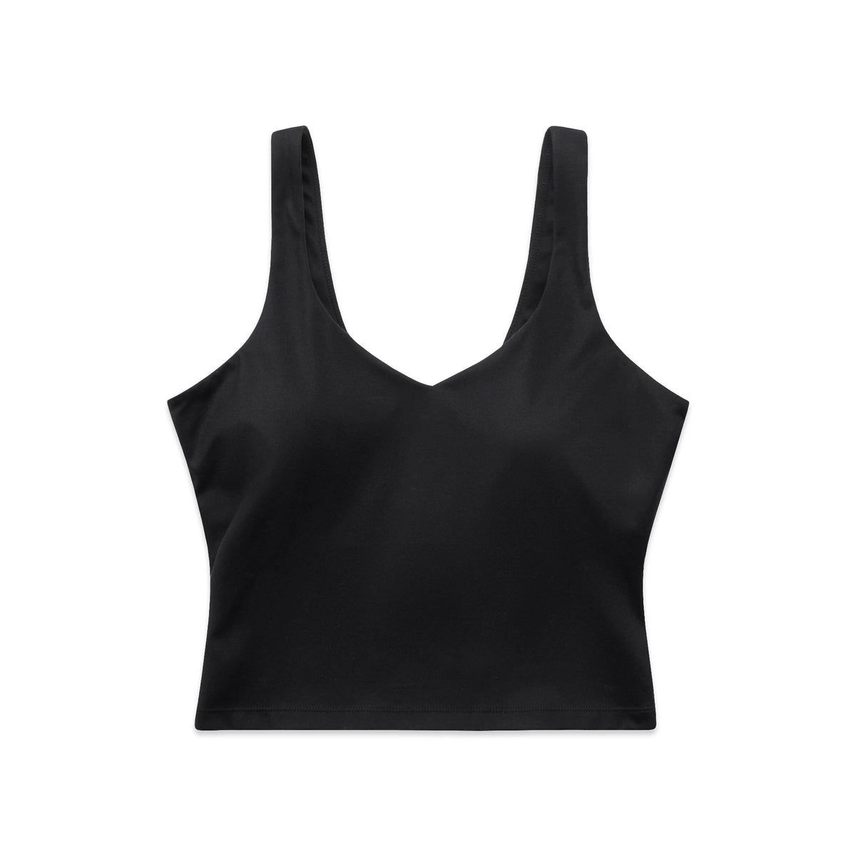 Wo's Active Bra Tank 4641 - Black - Front