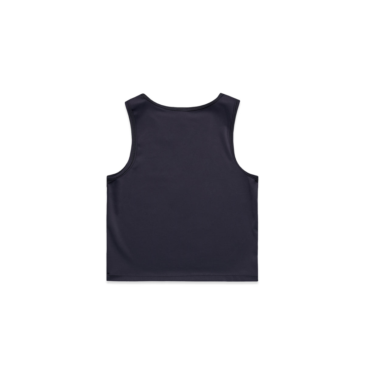 Wo's Active Crop Tank 4642 - Ink Blue - Back