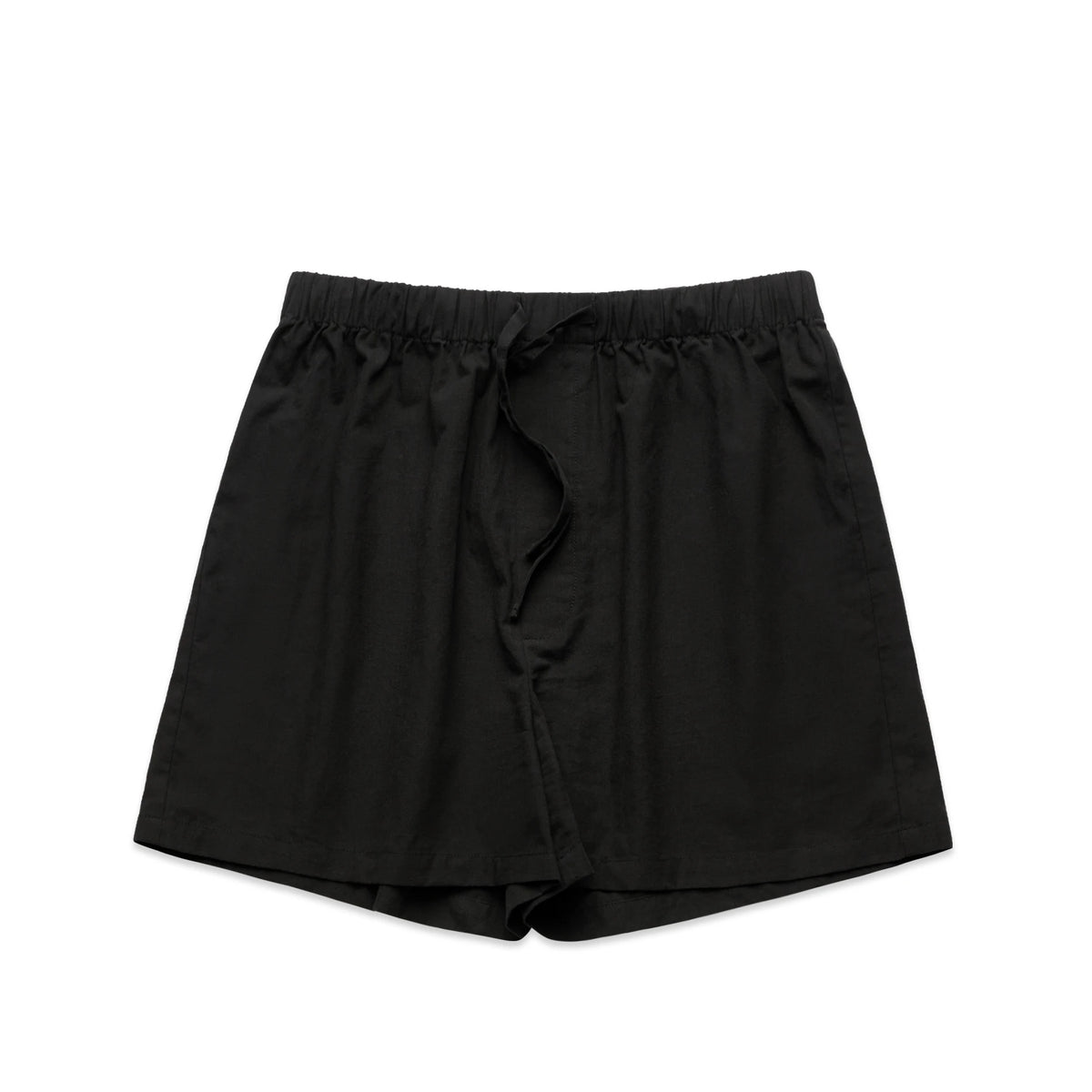 Wo's Pyjama Bottom 4907S - Black - Front
