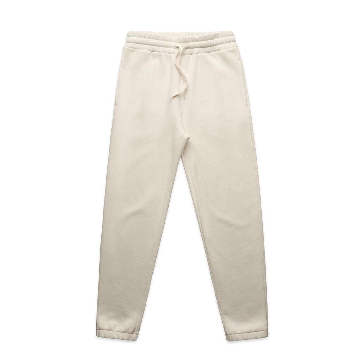 Wo's Stencil Track Pants 4921 - Ecru - Front