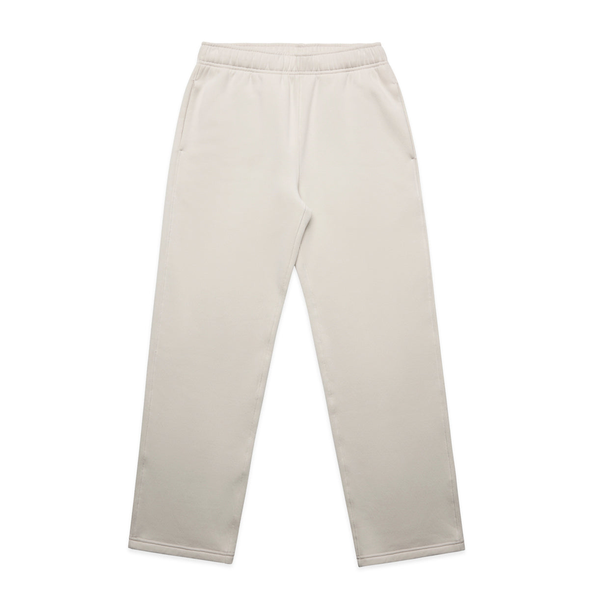 Wo's Relax Cuffless Track Pants 4926 - Bone - Front