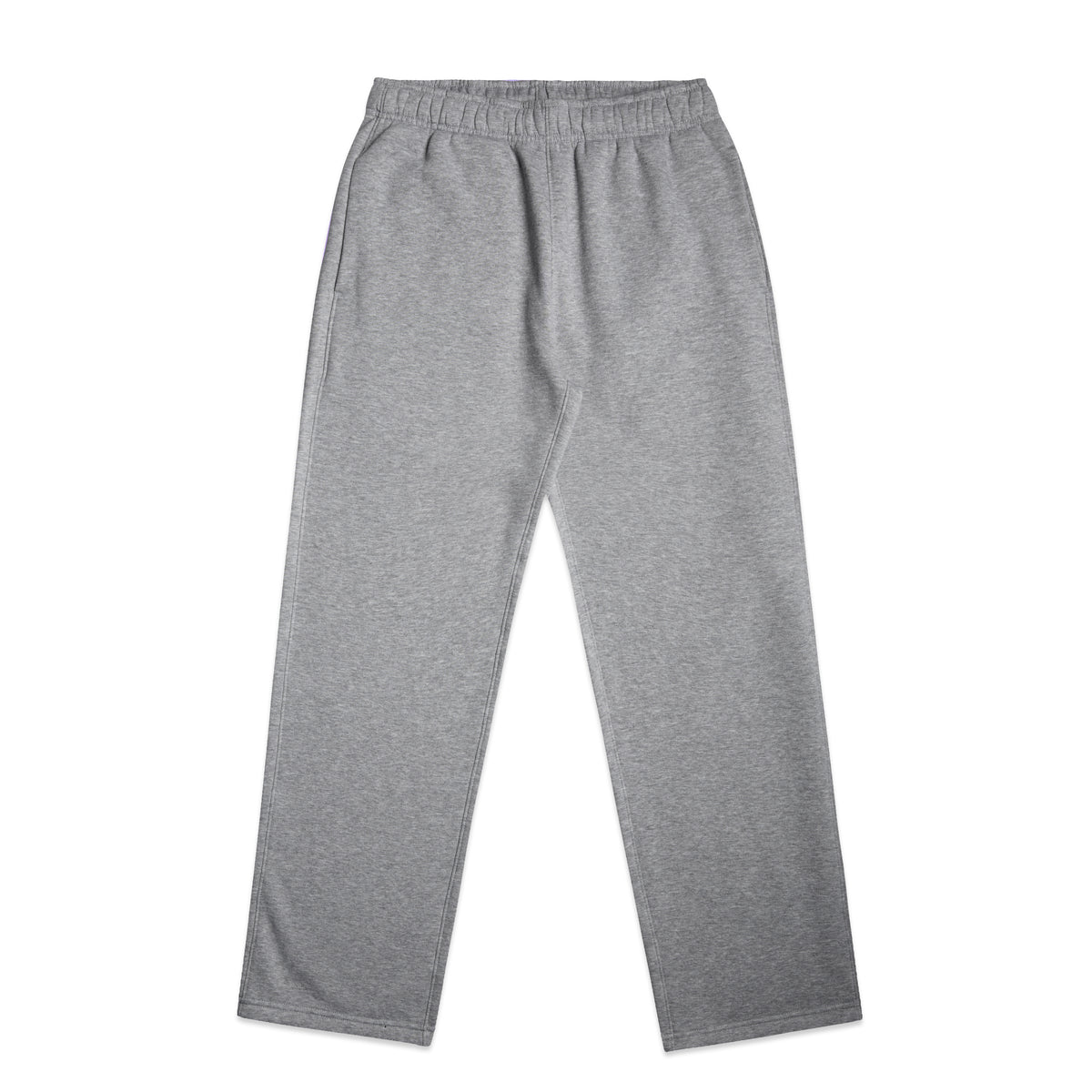 Wo's Relax Cuffless Track Pants 4926 - Grey Marle - Front