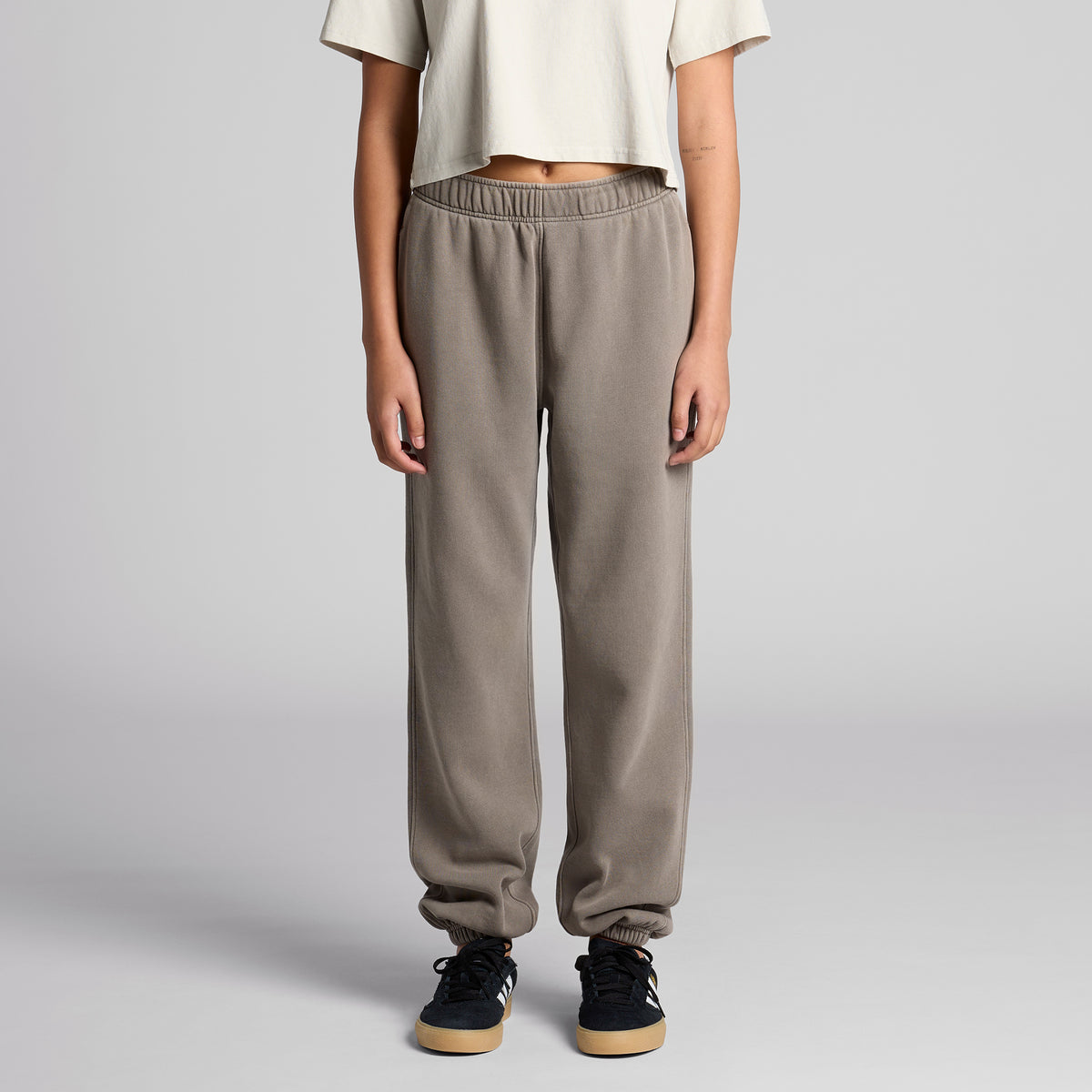 Wo's Relax Faded Track Pants 4938